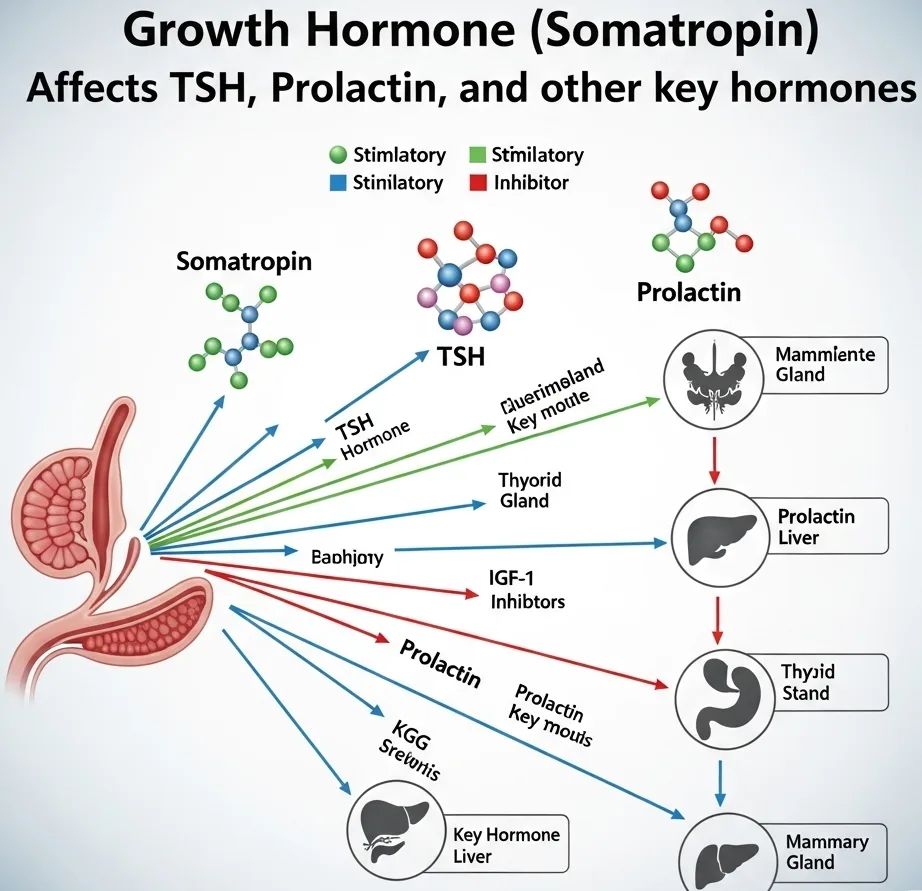 Impacto do Hormônio do Crescimento no Equilíbrio Hormonal - Featured image for article about steroid education