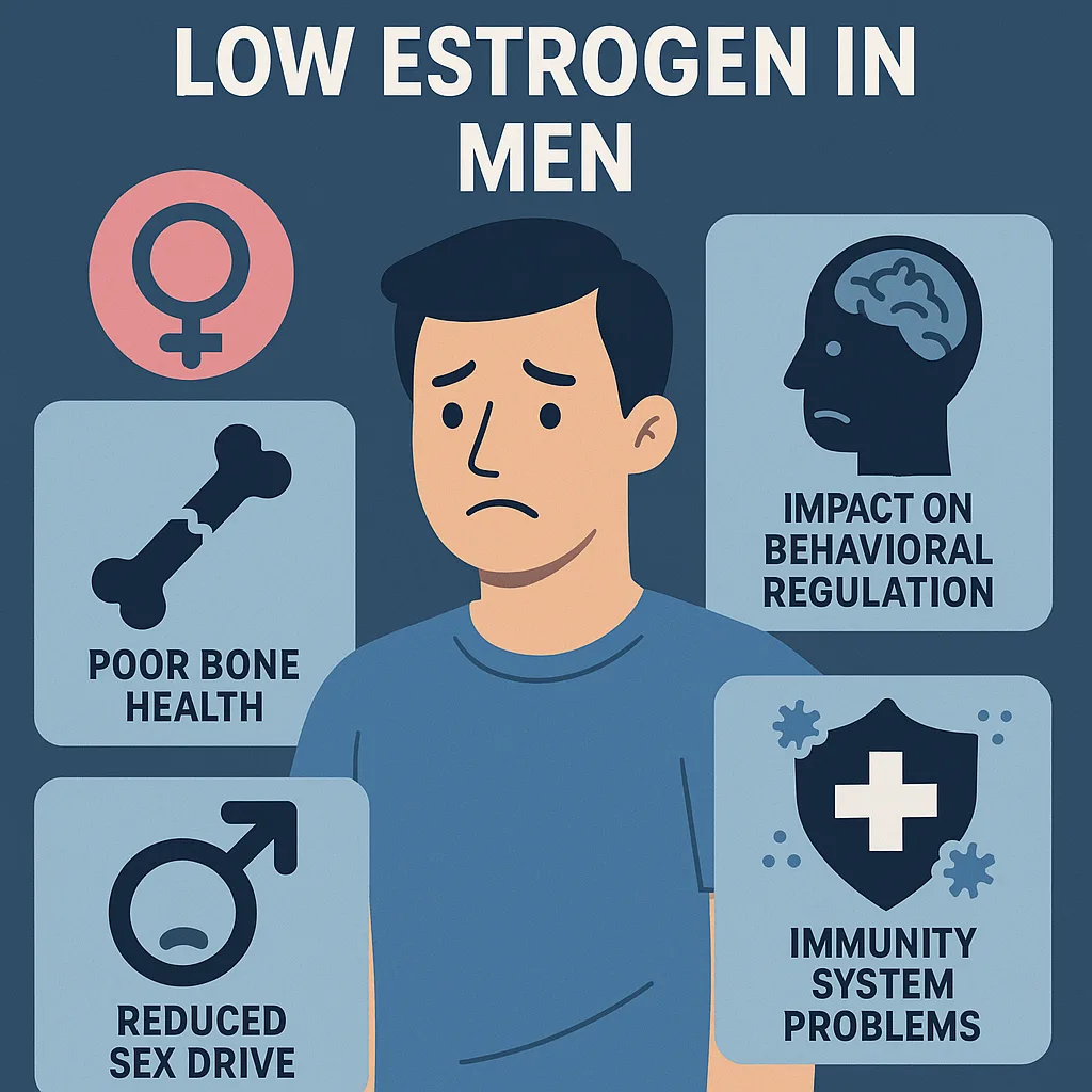 Desequilíbrio Estrogênico em Homens: Compreendendo os Riscos e Tratamentos - Featured image for article about steroid education