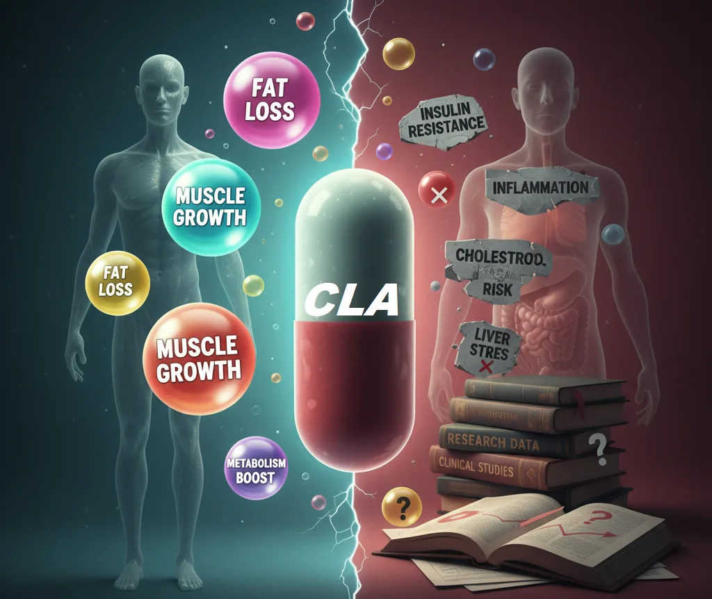 Suplementos de CLA: Queimador de Gordura Milagroso ou "Grande Fraude"? Desvendando as Evidências - Featured image for article about steroid education