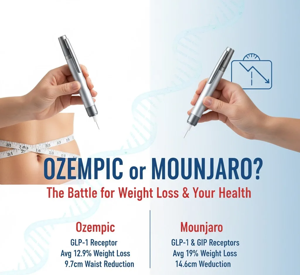 Ozempic ou Mounjaro? Perda de Peso Real ou Novos Problemas?! - Featured image for article about steroid education