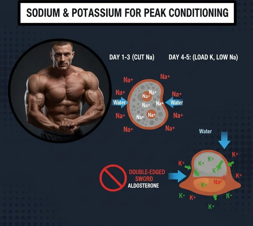 Controle Estratégico de Sódio e Potássio para Fisiculturismo Competitivo - Featured image for article about steroid education