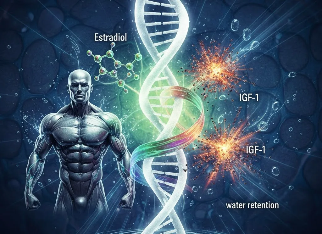 O Papel do Estradiol no Crescimento Muscular - Featured image for article about steroid education