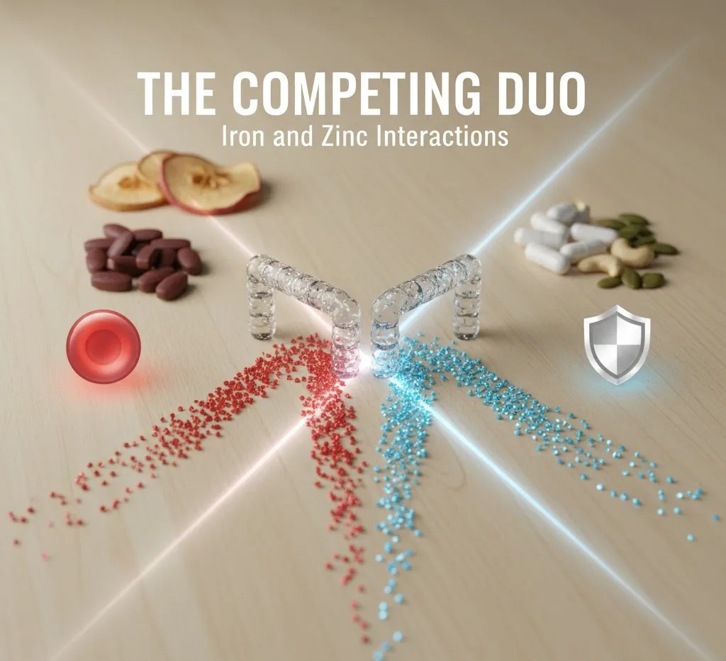 A Dupla Competitiva: Interações de Ferro e Zinco - Featured image for article about steroid education