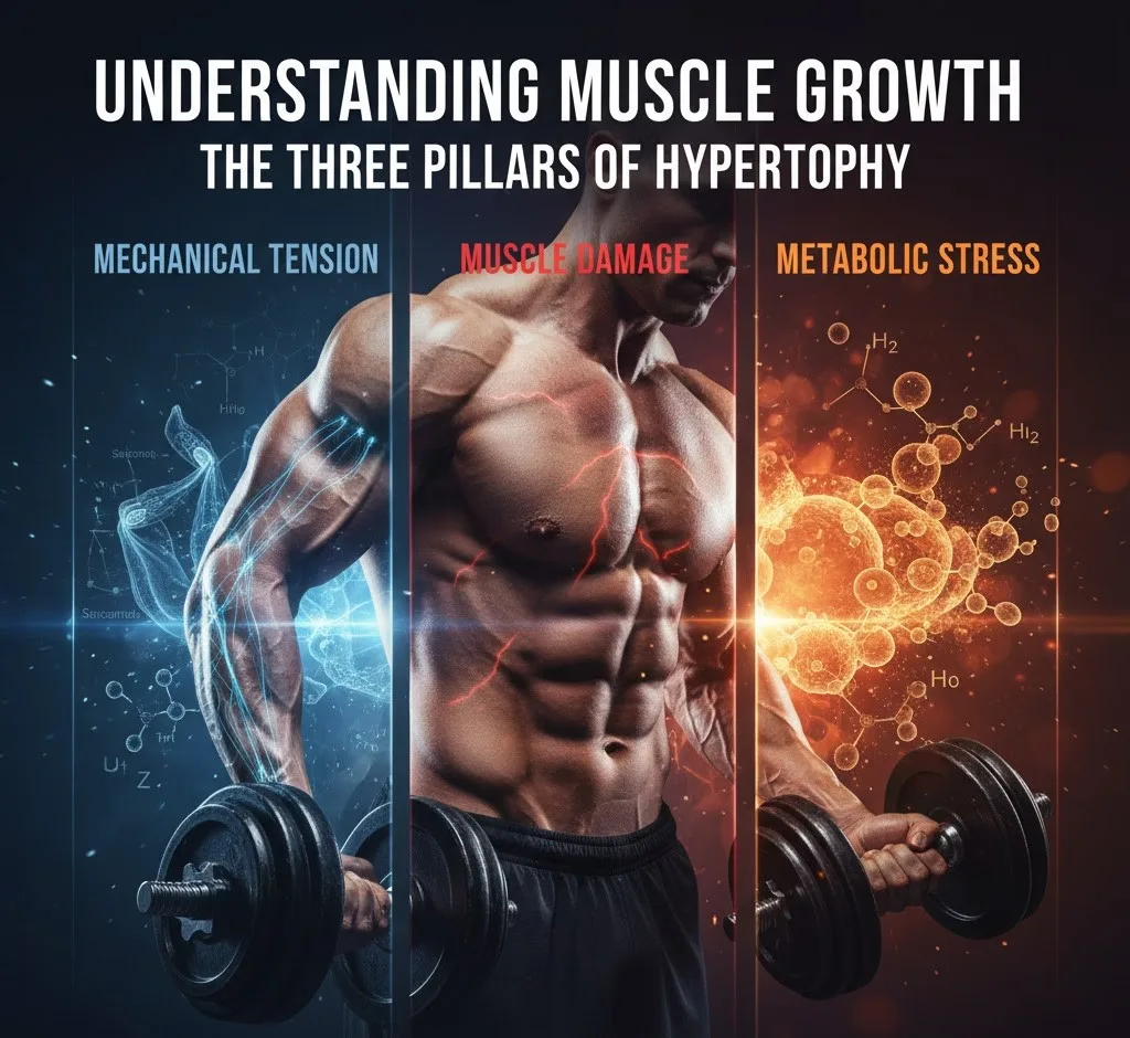 Das Verständnis von AAS: Die drei Säulen der Hypertrophie - Featured image for article about steroid education