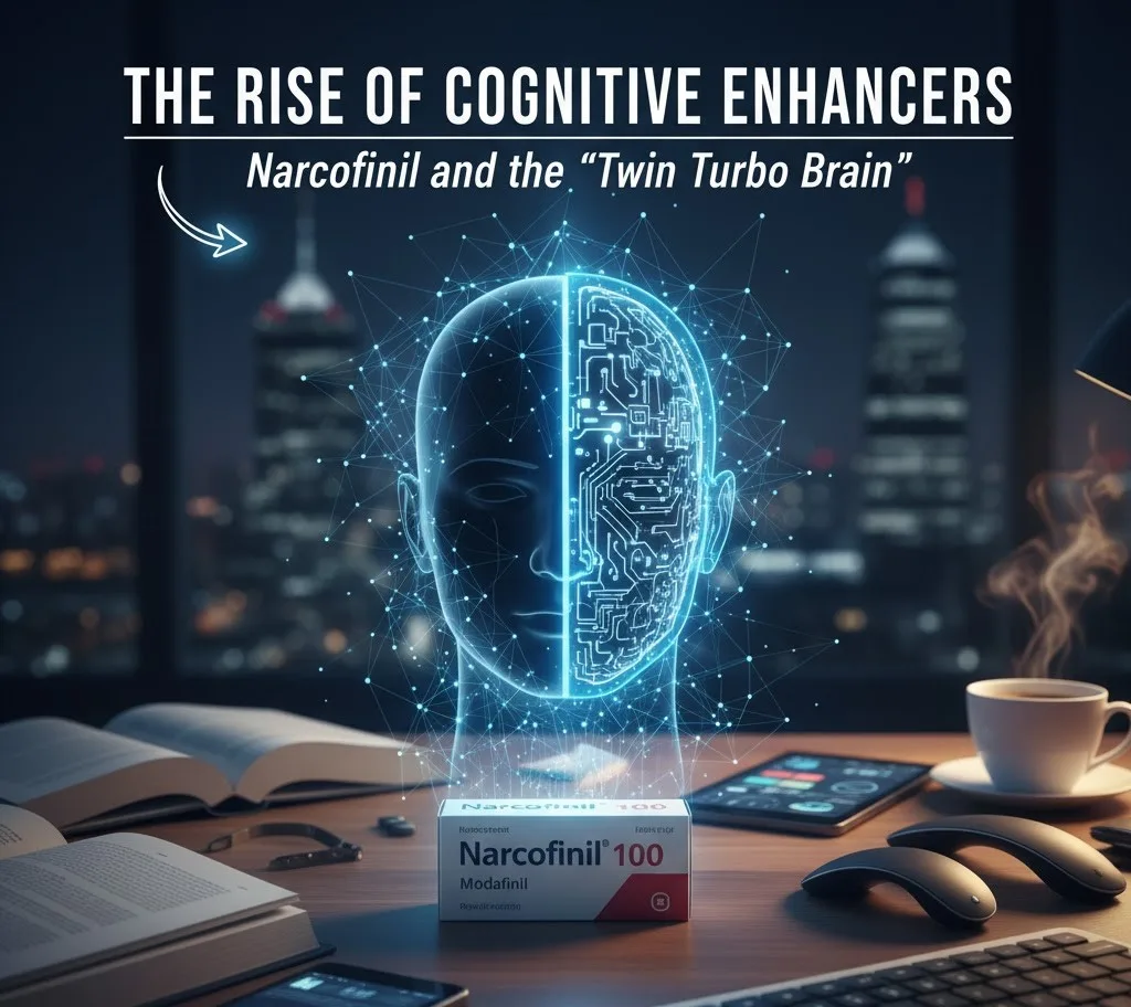 L'Ascesa dei Potenziatori Cognitivi: Narcofinil e il "Cervello Bi-Turbo" - Featured image for article about steroid education