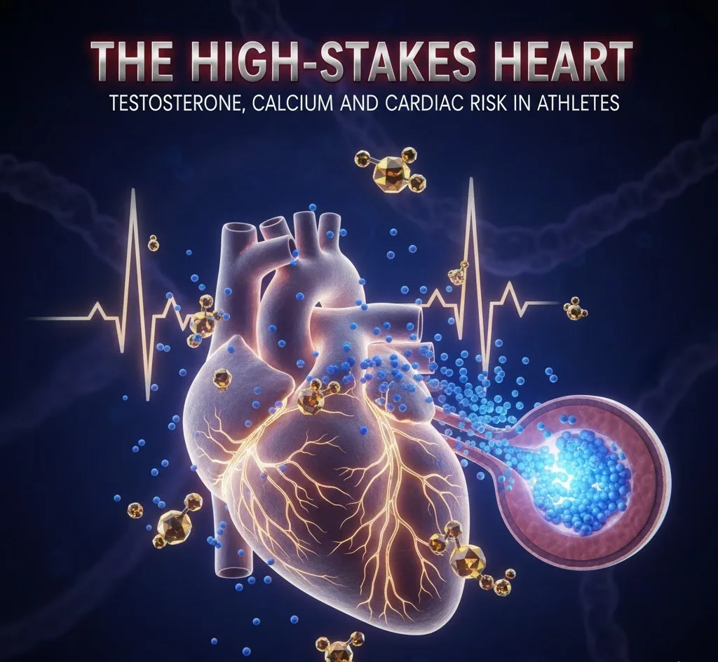 Risques cardiovasculaires de la testostérone élevée : Surcharge calcique et arythmie - Featured image