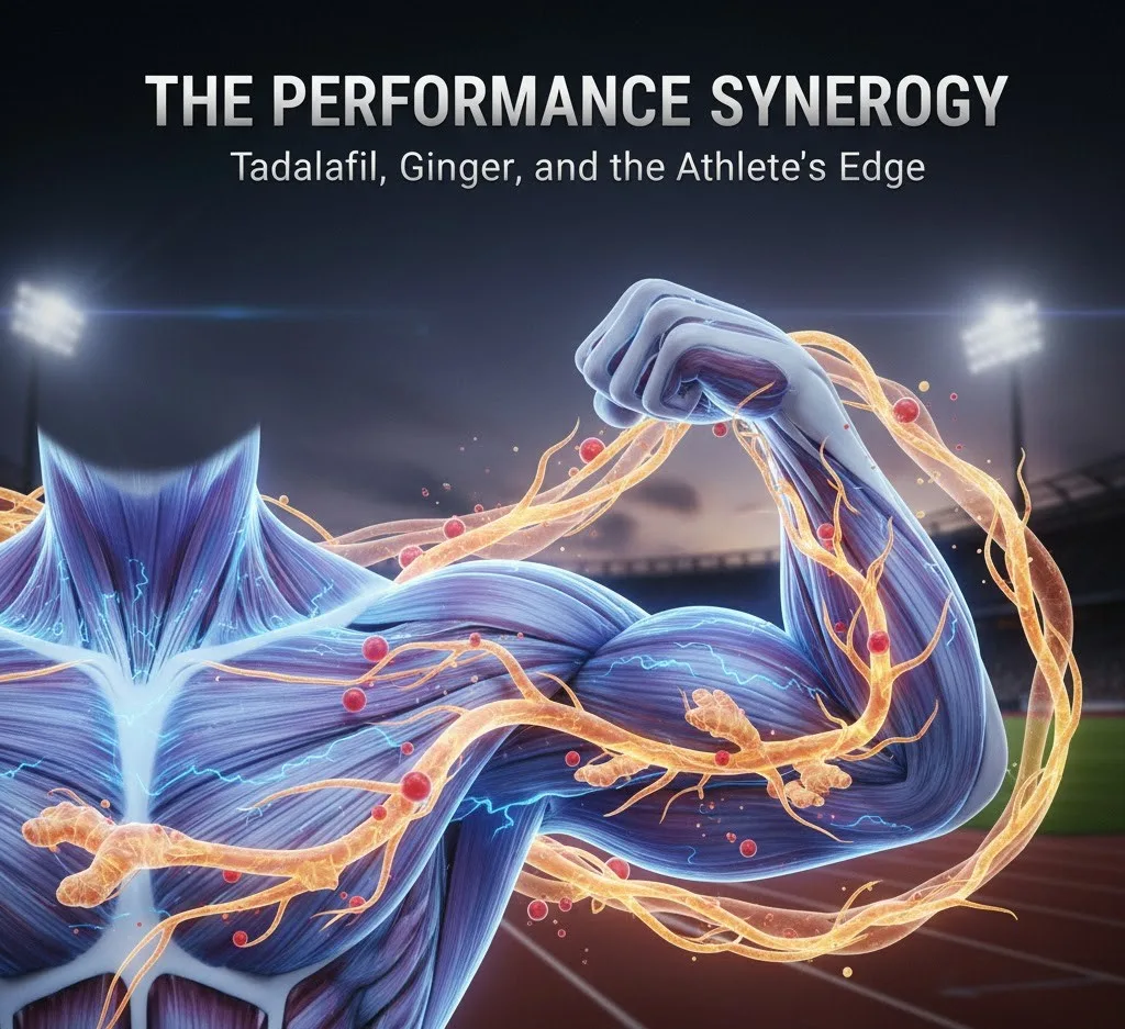 Tadalafil and Ginger: A Synergistic Approach for Athletes - Featured image