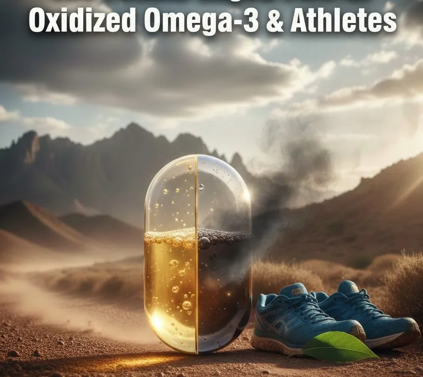 Omega-3 Oxidado y Rendimiento Atlético - Featured image for article about steroid education
