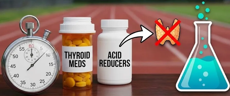 Levothyroxin und PPIs: Kritische Arzneimittelwechselwirkung für Athleten - Featured image for article about steroid education