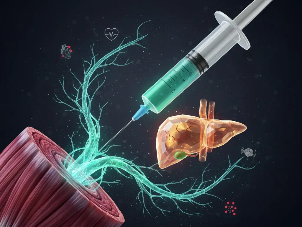 تزریقات عضلانی: اثر موضعی در مقابل تاثیر سیستمیک - Featured image