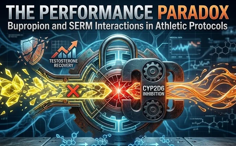 Il Paradosso della Performance: Interazioni tra Bupropione e SERM nei Protocolli Atletici - Featured image for article about steroid education