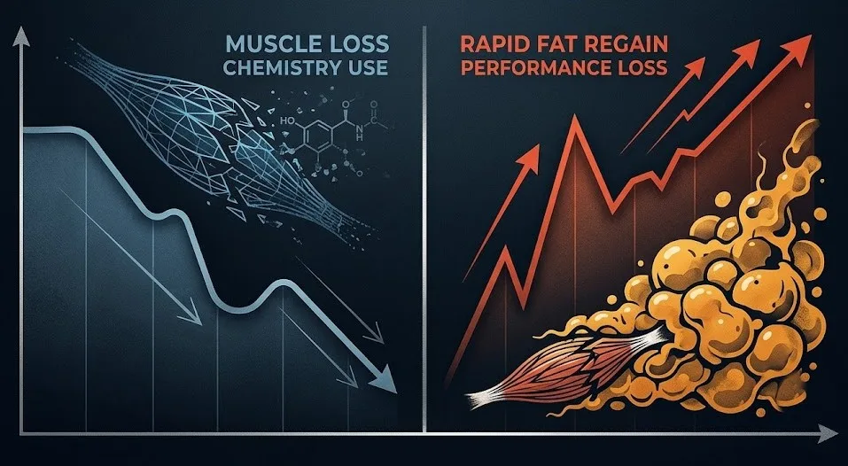Perché le iniezioni per la perdita di peso non sono efficaci a lungo termine per gli atleti - Featured image for article about steroid education